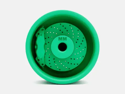 15x8 Weld Pro Star Wheel and Brake 3D print model