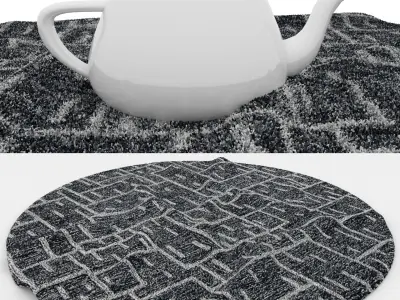 Rugs No 439 Low-poly 3D model