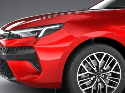 JAC J7 PLUS 2025 3D model