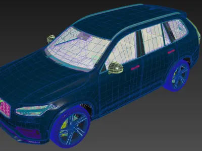 Volvo xc90 3D model