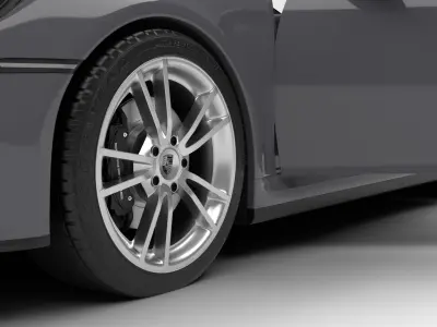 Porsche 911 Carrera 2025 3d model HQ 3D model