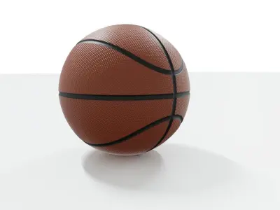 Basketball Free low-poly 3D model