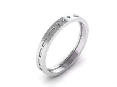 Jewelry Ring 3D print model 26