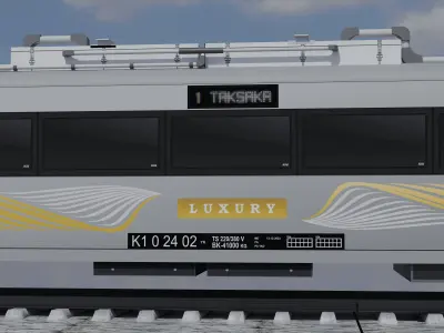 K1 Eksekutif Taksaka and Luxury New Generation 3D model