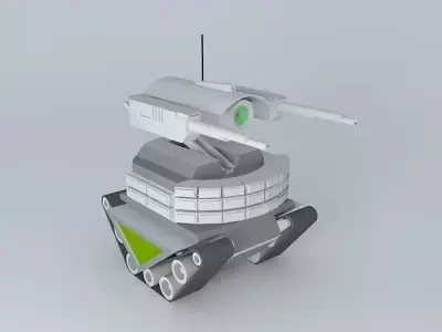 Robot Birag Free 3D model