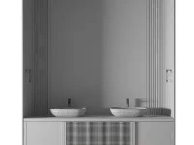 Luxury Bathroom 217 3D model