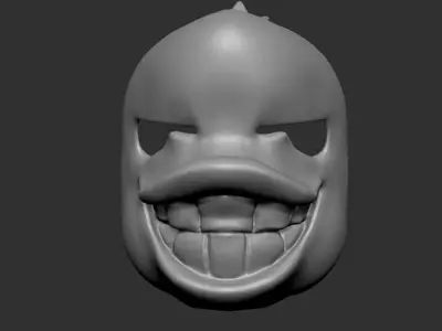 Realistic 3D Duck Mask 3D model