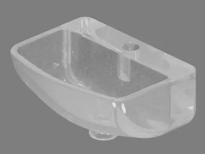 Transparent WashBasin 3D model