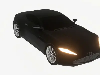 Mercedes Black Royale 3D model