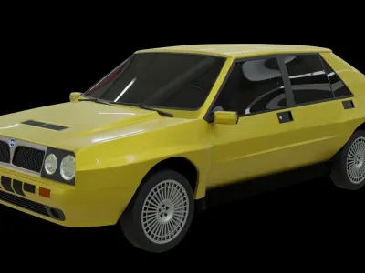 Lancia Delta Integrale 3D model