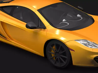 McLaren Mp4 12c 3D model