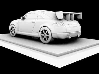 Project for AUDI TT resin printing 3D print model