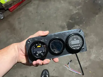 Custom watch frame for Volkswagen Golf 3 3D print model