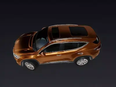 Bronze Compact SUV 3D model