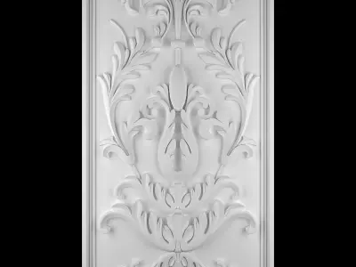 Decorative Wall Panel 06 3D model