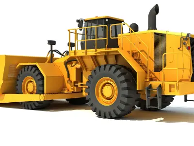 Scoop Dozer 3D model
