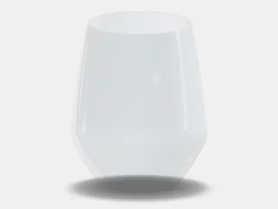 IVRIG Glass 1 Low-poly 3D model