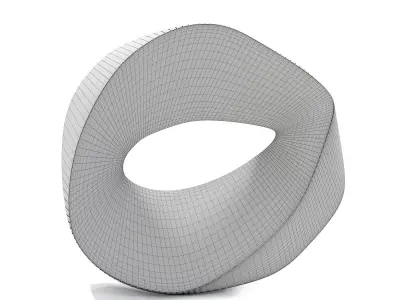 HEIKE BRACHLOW Mistral 2018 glass sculpture 3D model