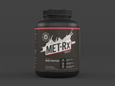 Protein Powder Collection 3D model