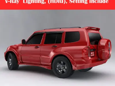 Mitsubishi Pajero Montero Wagon 3D model