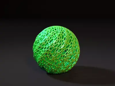 Christmas Ball 3 3D print model