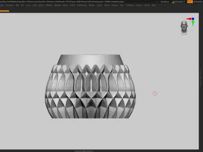 vase 3d print 531 3D print model