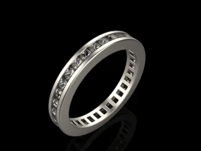 Channel set ring model 655 3D print model