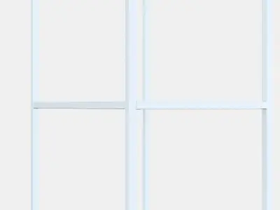 ENHET Base fr w shelves 4 Low-poly 3D model