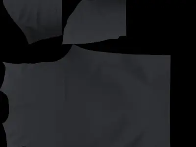 Luxury T-Shirt Low-poly 3D model