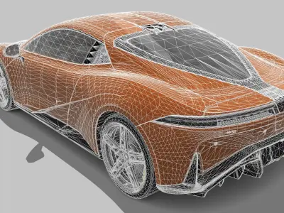 GAC Aion Hyper SSR 3D Model 3D model