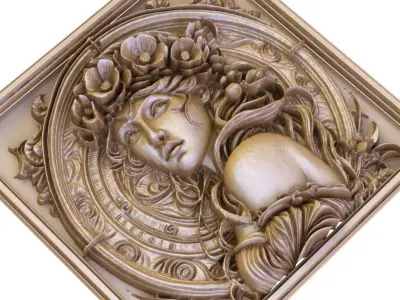 Where Beauty Becomes Myth 3D model