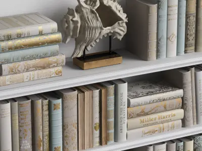 Classic Books 05 3D model