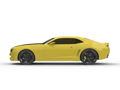 camaro car 3D model