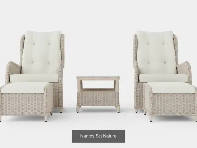 Collection of Rattan Furniture Set - 10 Models