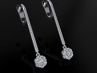 Earrings 11 3D print model