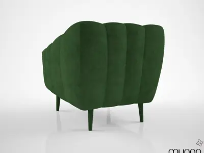 Munna Houston armchair 3D model