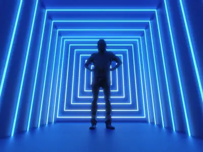 Cube Photo Opportunity 2 3D model