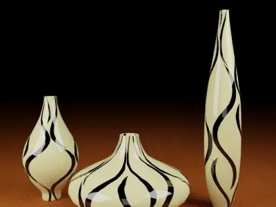 Long Vase free Free 3D model