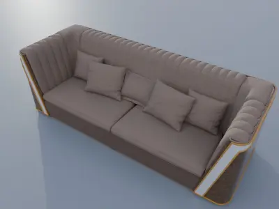 Royal Comfort Haven Sofa 3D model