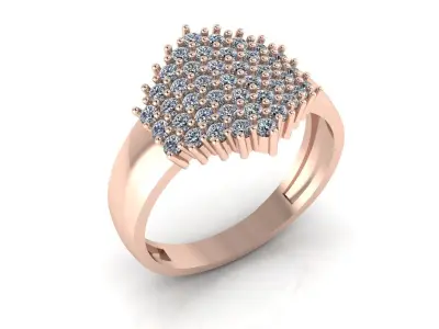  Jewelry Diamond Ring 3D print model