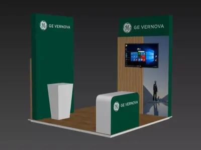 Small Stall 3D file and Design 3D model