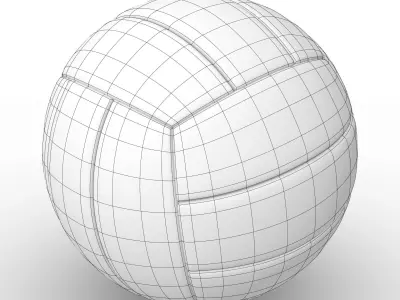 Volleyball ball 3D model buy