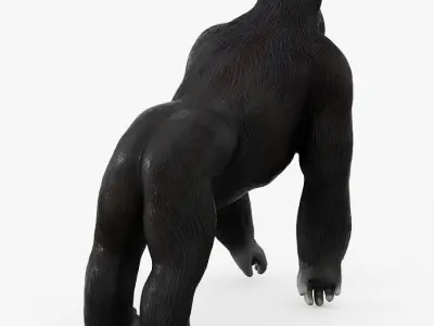Figurine Gorilla 3D model