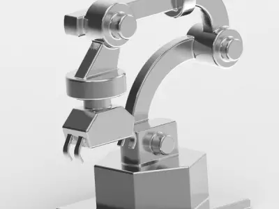 Stylish Robot Arm 3D print model