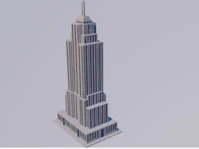 Empire State Building 3D model