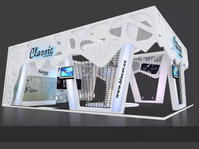 Exhibition - Area - 11X14-3DMAX2012-023 3D model