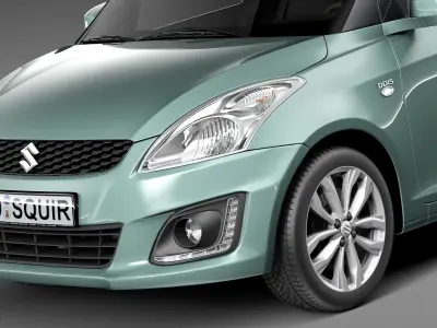 Suzuki Swift 2013 3D model