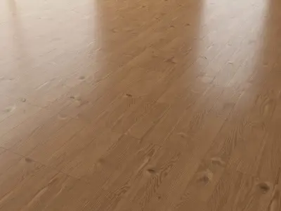 Parquet Oak Nut WWL set 3 3D model