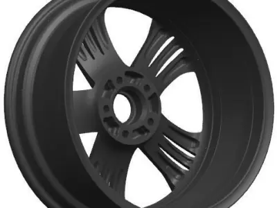 BQ 18in Rim 3D model