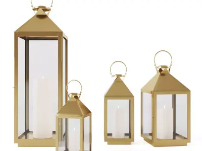 Rh CARDIFF LANTERN 3D model